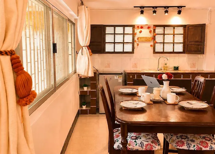公寓 Cozy 2 Queen Bed With Vintage Kitchen At Phayathai Bts 曼谷