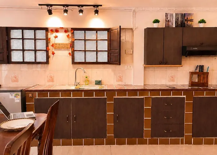 Cozy 2 Queen Bed With Vintage Kitchen At Phayathai Bts