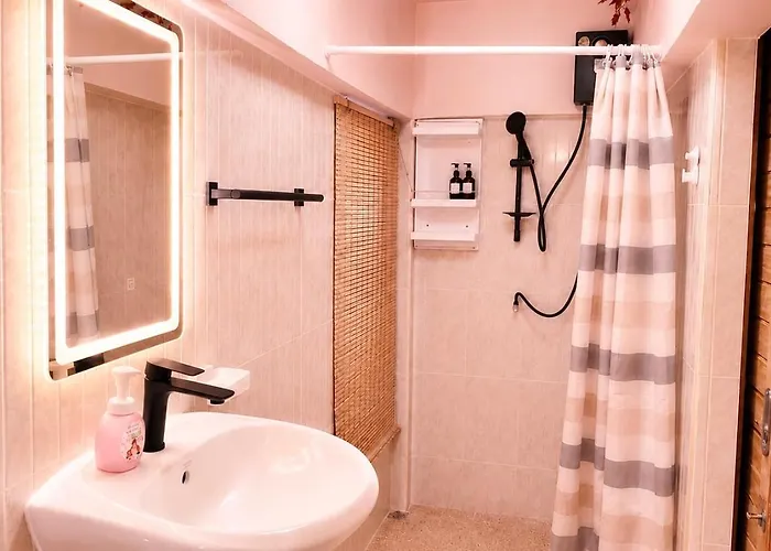Cozy 2 Queen Bed With Vintage Kitchen At Phayathai Bts * 曼谷